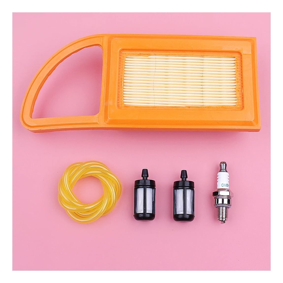 Kit de bujías y Filtro de Aire for soplador BR500, BR550 y BR600 (4282-141-0300), cortacésped de Gasolina, Piezas for Herramientas de jardín.