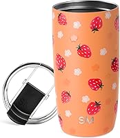 Vista 14 de Simple Modern Taza de café de viaje Tumbler con tapa abatible Reutilizable, aislada, de acero inoxidable, taza de café helado Cold Brew, termo
