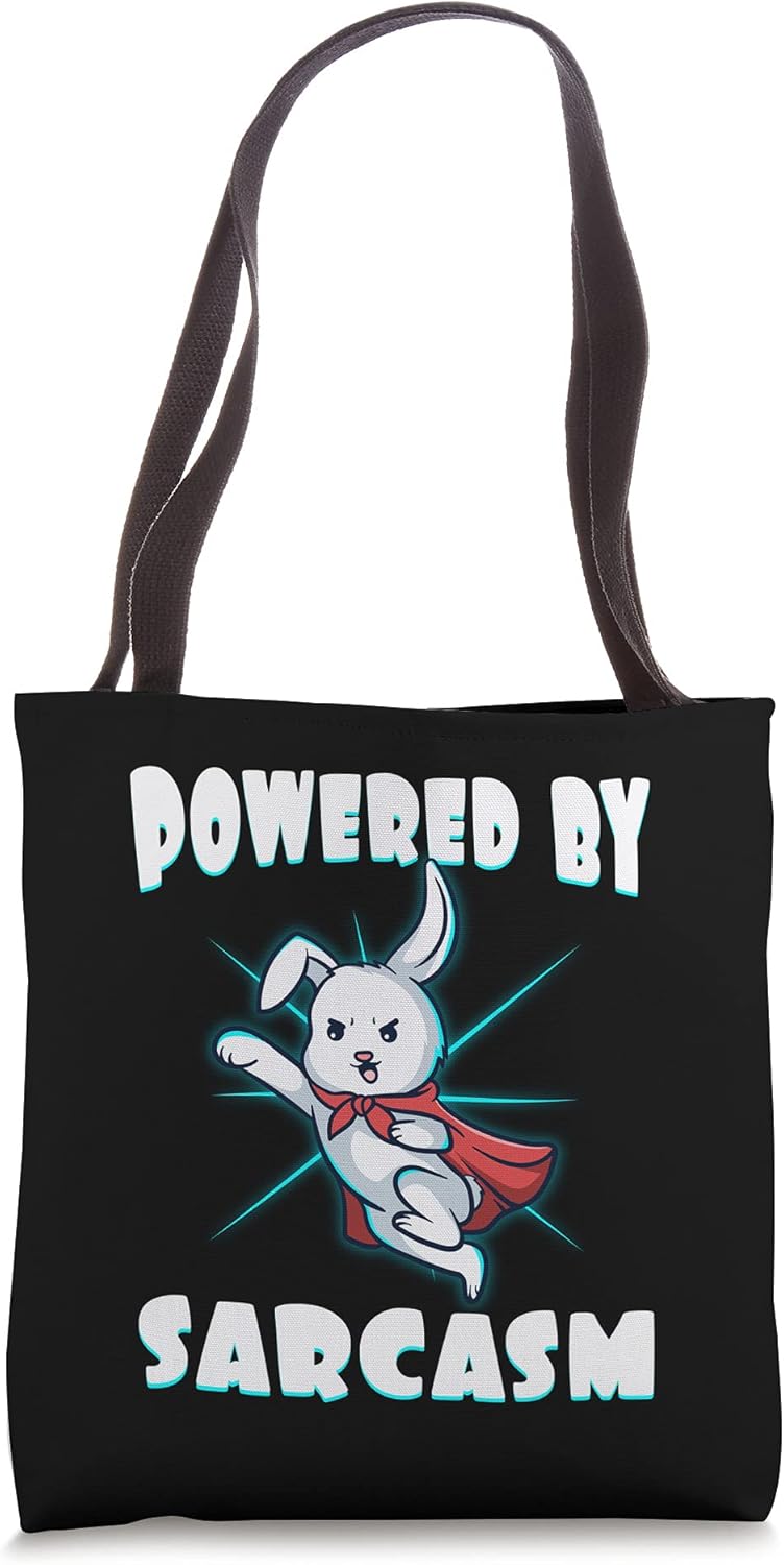 Powered By Sarcasm Bunny Rodent Otaku Comics Anime Manga Top Tot