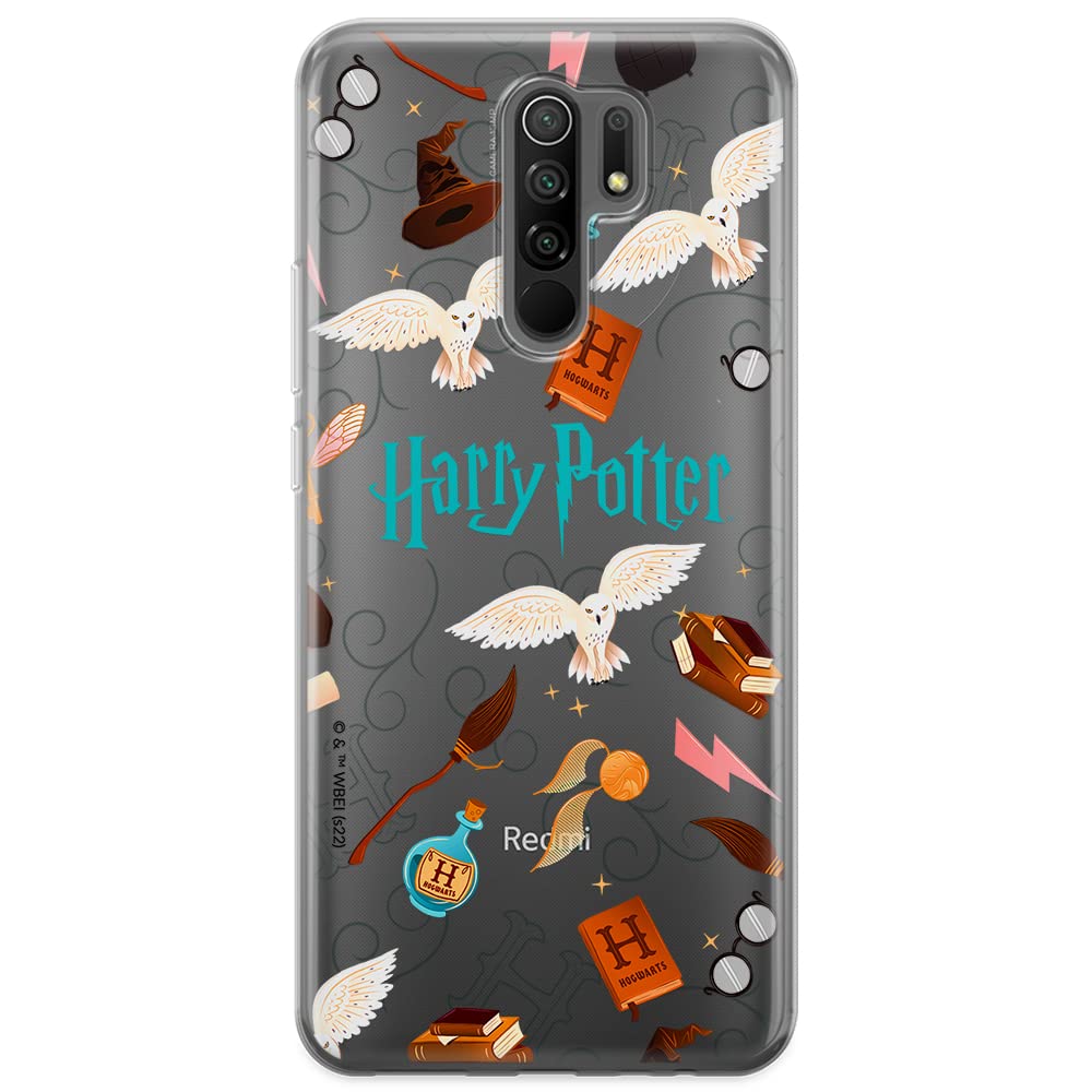 ERT GROUP custodia per cellulare per Xiaomi REDMI NOTE 12 4G originale e con licenza ufficiale Harry Potter, modello 025 adattato alla forma dello smartphone, parzialmente trasparente