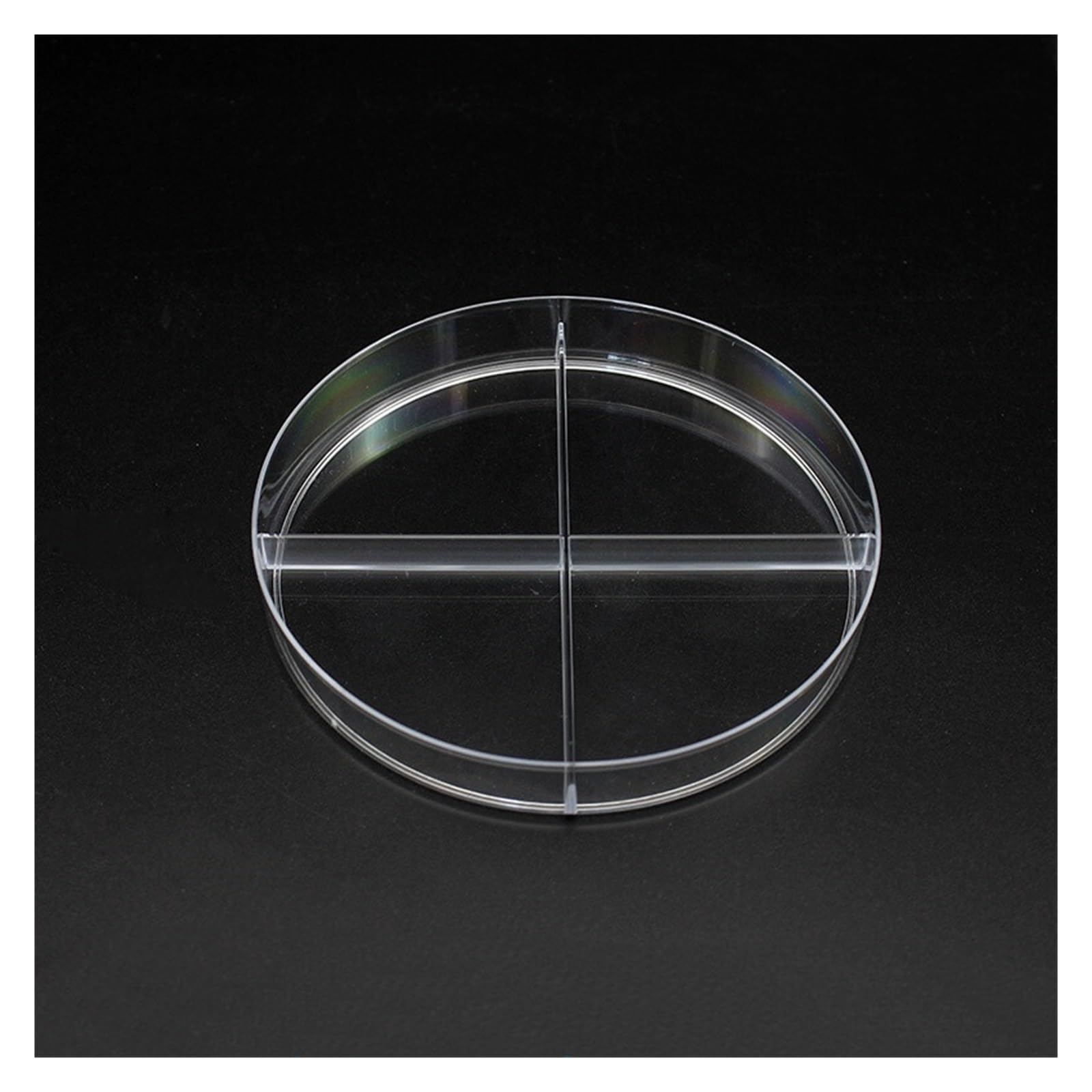 YYJzsw 10 Pz/lotto Laboratorio 4-griglie Una Tantum 90mm Di Plastica Petri Piatto For Esperimenti Di Biologia Scolastica
