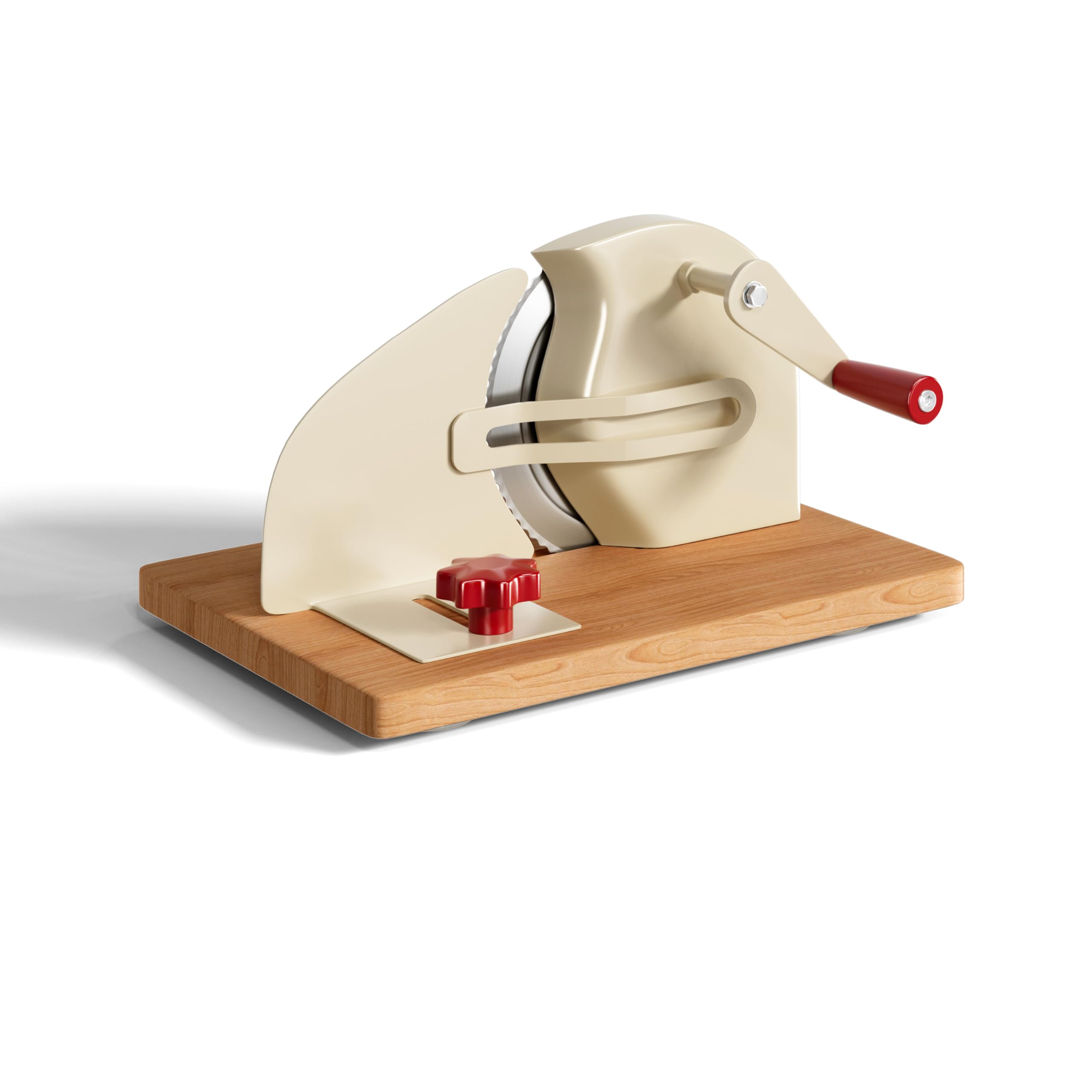 Photo 1 of Adjustable Bread Slicer Homemade Sourdough Bread Cutter with Scale Line, Bottom Suction Cup, with Clip and Plate (White)