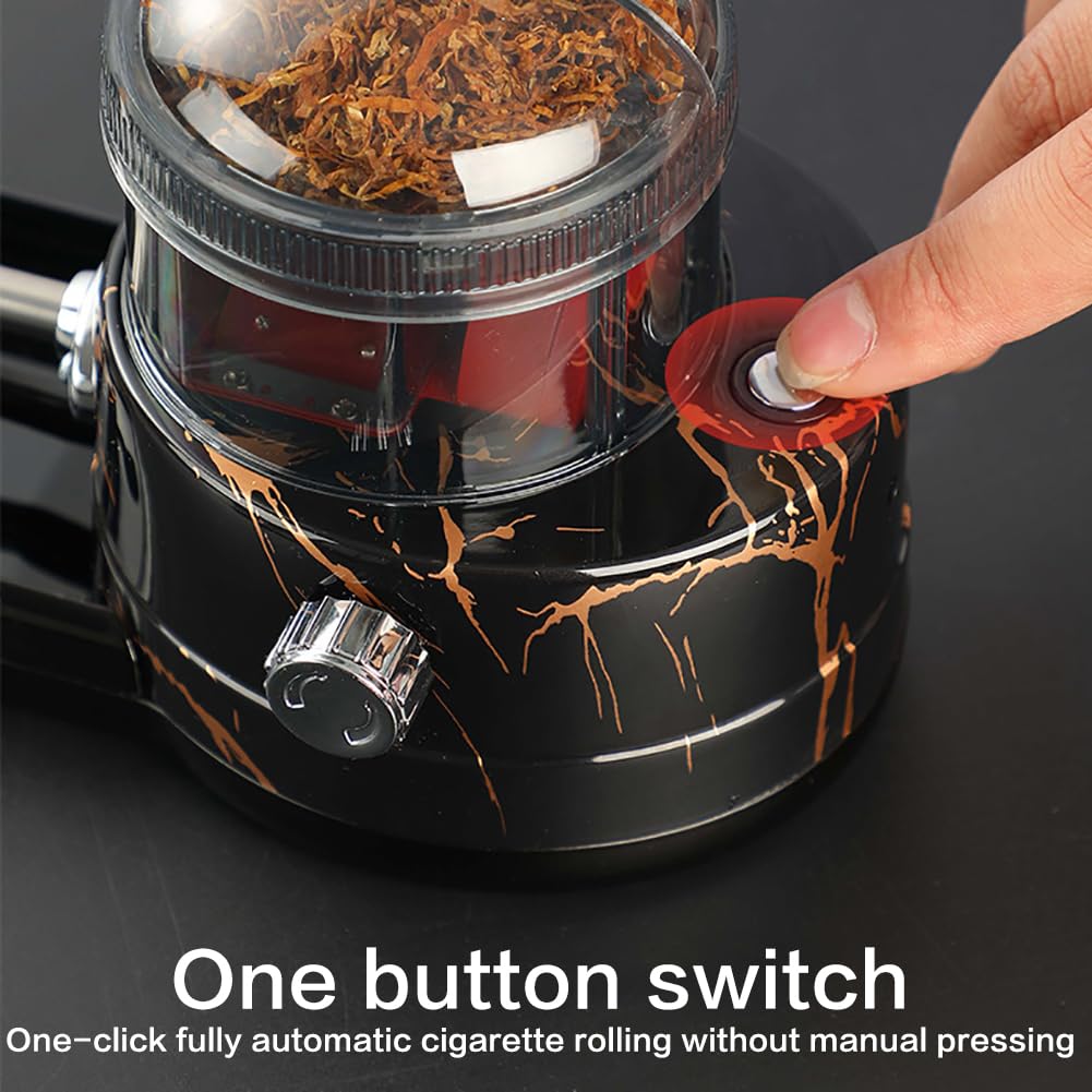 macchina per rollare sigarette， Fully Automatic Electric Tobacco Filling Machine, 8.0Mm/5.5Mm/6.5Mm Household Tools,.0mm/6.5mm(5.5mm/6.5mm)