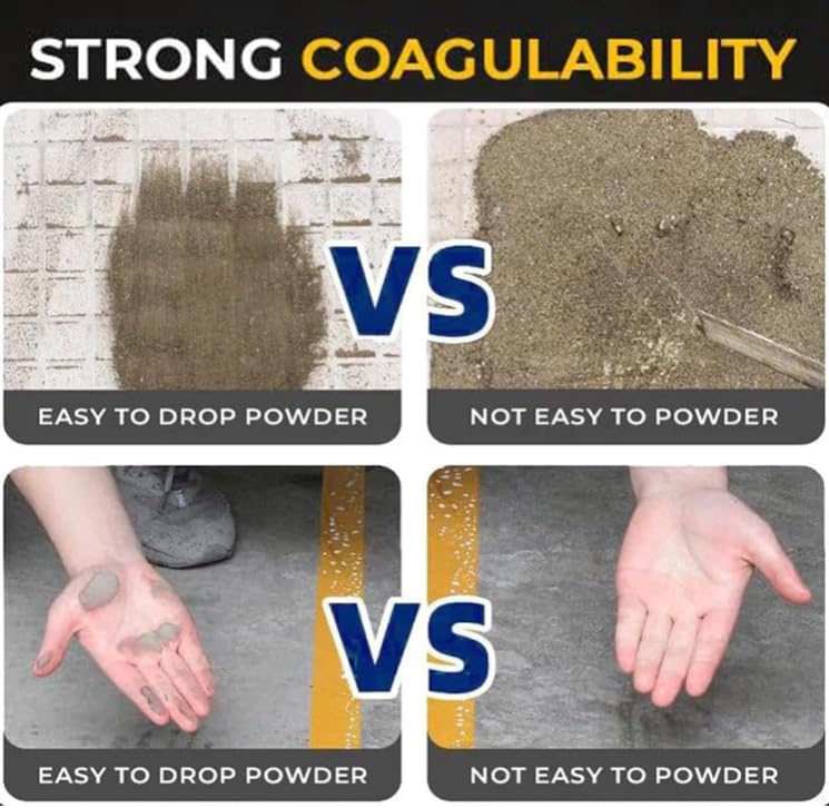 Concrete Crack Filler,Sand Fixing Agent Agent, Sand Fixing Agent Wall Protection Spray,Anti-Sand Base Surface Reinforcement, Multiuse Invisible Waterproofing Agent (2pcs)