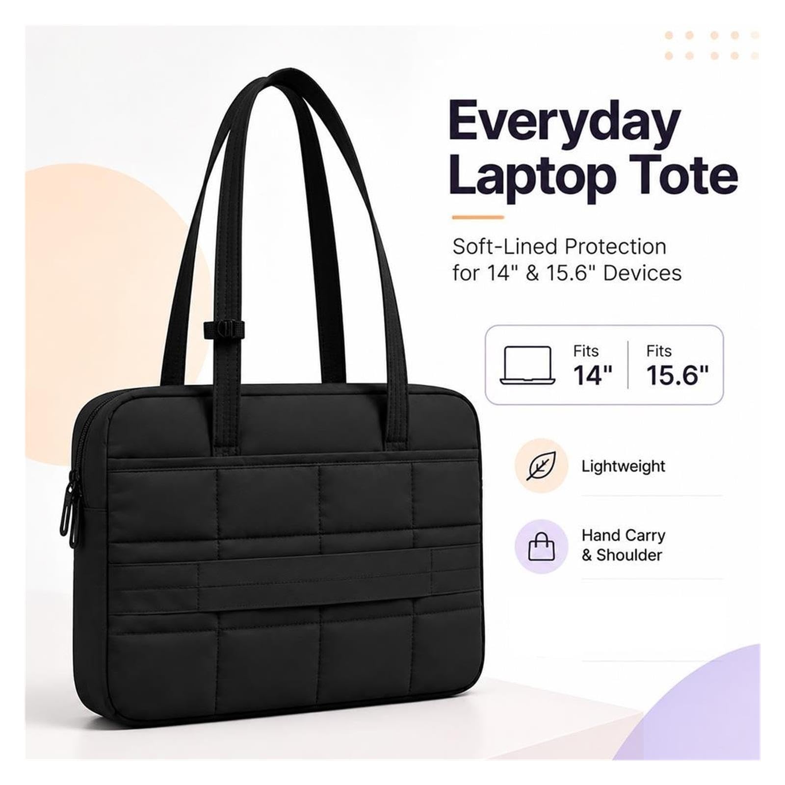 Bolso minimalista acolchado for portátil Business