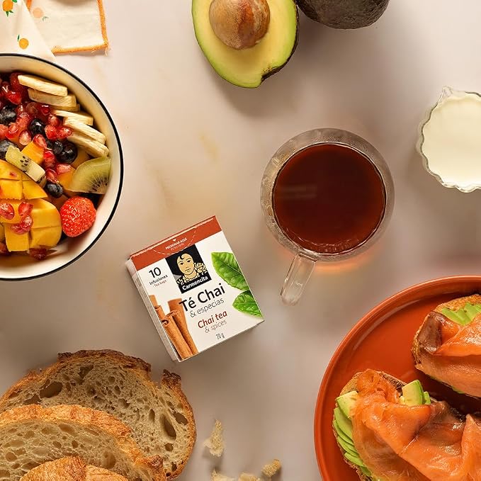 Té chai con especias 10 saquitos 20g miniatura 4