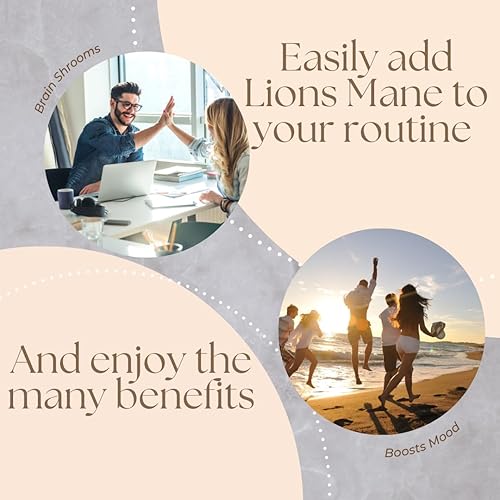 Miniatura 10 de Research Labs Cápsulas orgánicas de suplemento de melena de leones, 120 cápsulas con Patent Litropane, refuerzo del sistema inmunológico y