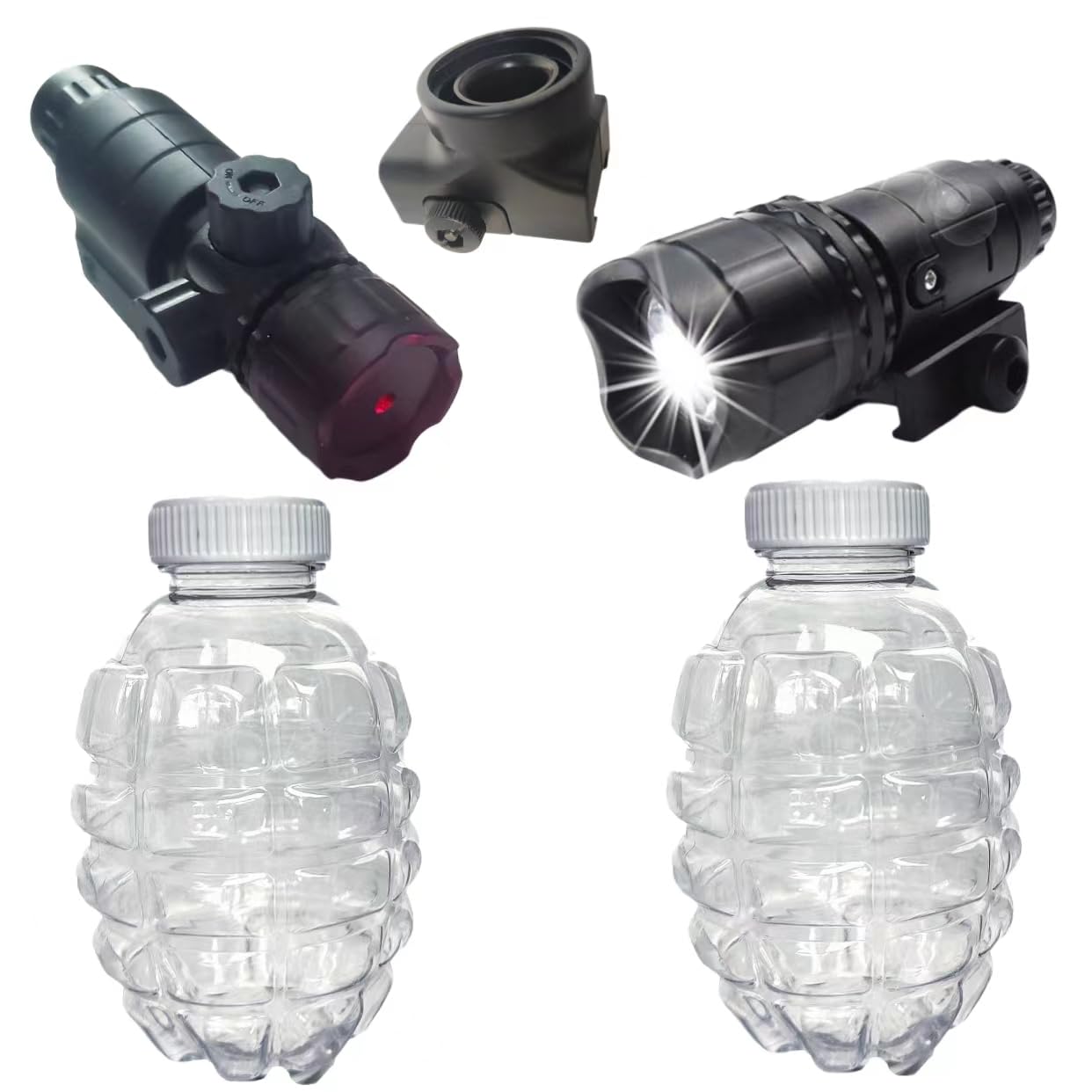 spark future Gel Blaster Accessories,Attachment,with Holder Bottle Funnel Splatter Ball Gun Parts, Suitable for Ages 14+
