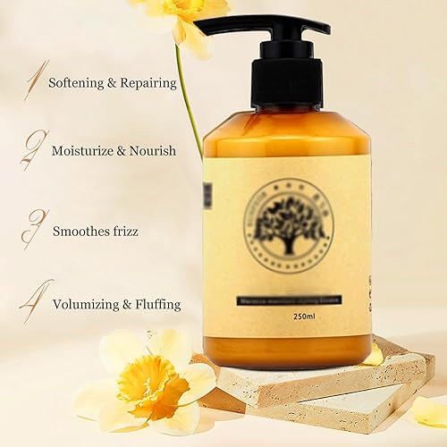 Miniatura 2 de DyKay Elasticidad hidratante de volumen marroquí de larga duración, crema hidratante marroquí para peinar (1PCS)