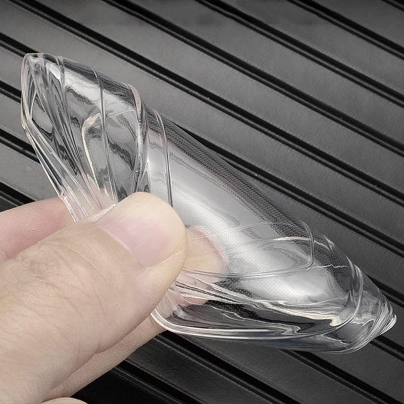 Image of Clear TPU Key Cover and Keychain Compatible for Toyota Fortuner | Hilux | Innova Crysta | Fortuner Legender | Innova HyCross | Land Cruiser Smart Key (Clear TPU with SP09 Keychain)