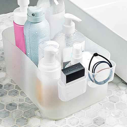 Miniatura 4 de Cabilock Caja de almacenamiento lateral para puerta, organizador de congelador, mini organizador de refrigerador, contenedores de almacenamiento