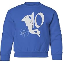Cup & Branch Neymar Jr. 10 Rainbow Flick - Soccer Star Tribute Youth Crewneck Sweatshirt