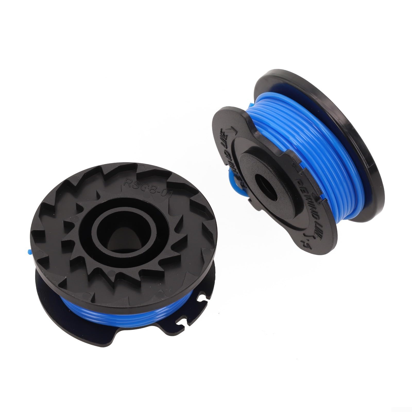 Grass Trimmer Spool & Line Replacement for LAWNMASTER CLGT2410 CLGT2412 CLGT2425S-01 String Trimmer, 2 Pack Spools with 6 Meters 1.5mm Trimmer Line, Compatible Part Numbers 1911-9225-01 121003116