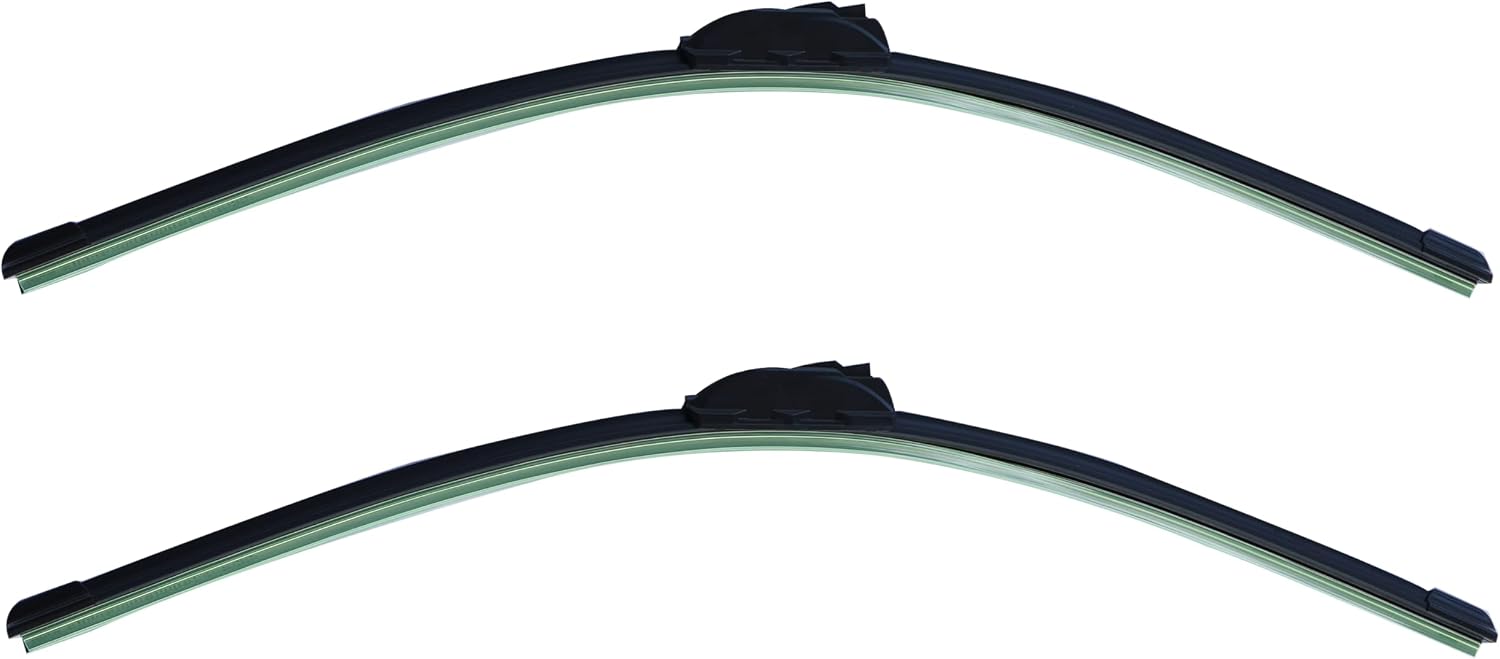 SANRILY 22" 22" Stable Quiet Rubber Wiper Blades Replacement For Audi A6 Allroad 100 Saloon Coupe Mk2 Front Windshield Wipers Window Wiper Blade Set (Set of 2)