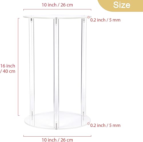 Miniatura 2 de Soporte para plantas de interior y exterior, soporte acrílico para plantas de interior, estante resistente para macetas, estante de exhibición de