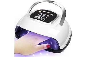 LKE UV Nail Lamp, Portable Gel Nail Light