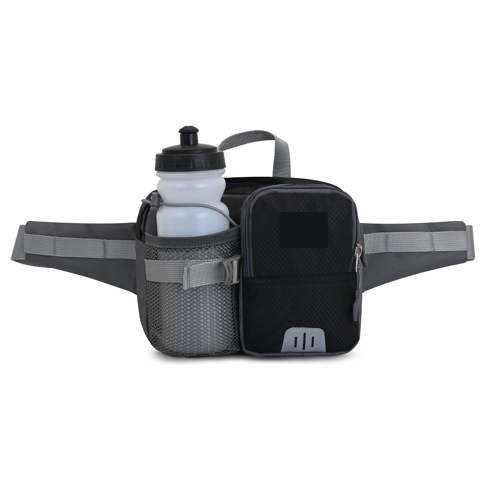 Outdoor-Sport-Hüfttasche mit Wasserflaschenhalter, Bauchtasche, Hüfttasche for Wandern, Radfahren, Laufen Für Running(Rose red)