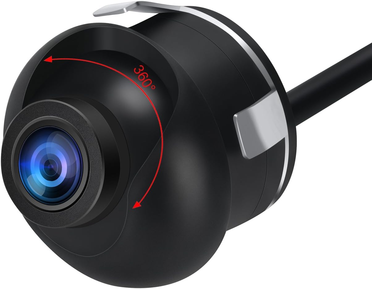 Waterproof 170 Degree Viewing Angle Parking 360 degree rotating Back-up universal Mini Car reverse Camera
