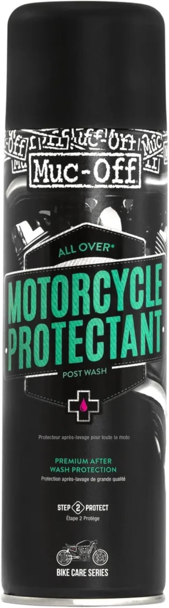 - Muc Off Motorcycle Protectant, 500 Milliliters - Premium, Corrosion-Inhibiting Post-Wash Motorbike Protection Spray - Safe On All Finishes, Black