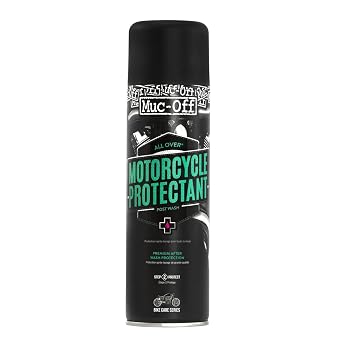 Muc-Off Motorcycle Protectant, 500 Milliliters - Premium, Corrosion-Inhibiting Post-Wash Motorbike Protection Spray - Safe On All Finishes