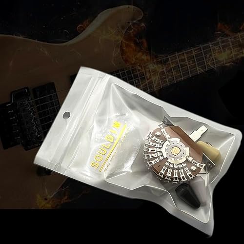 Miniatura 3 de Guitarra de 5 vías 24 teclas Super interruptor de palanca selector de pastilla Super 4-Pole Double Wafer para guitarras StratTele con punta