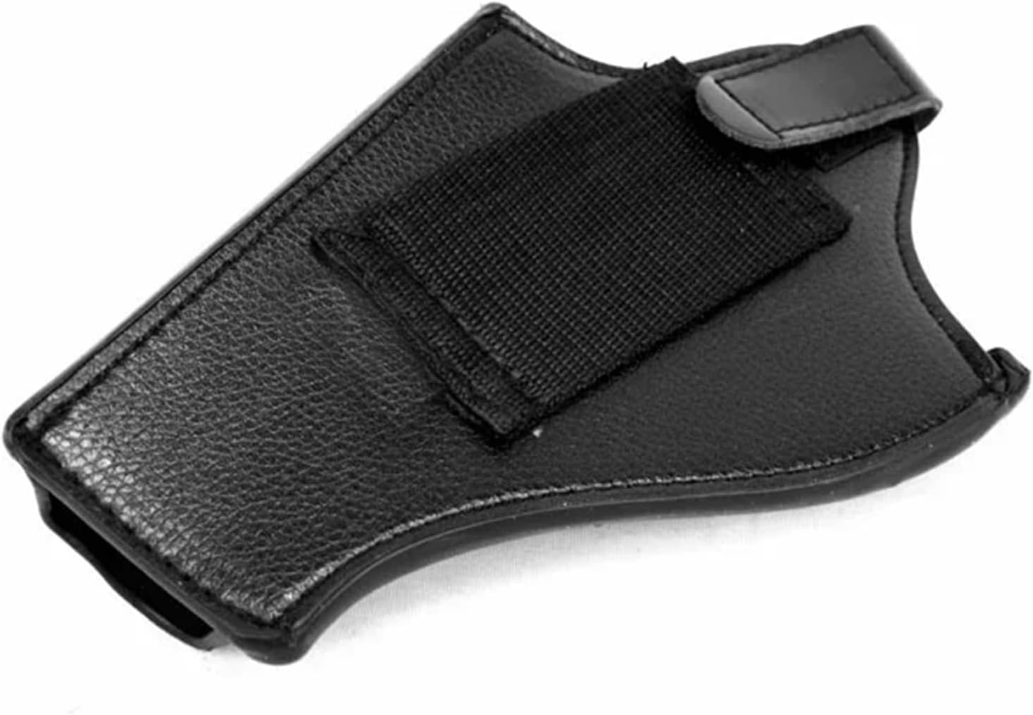 Airsoft Tactical Force Leather Revolver Pistol Holster (Short) Black Training