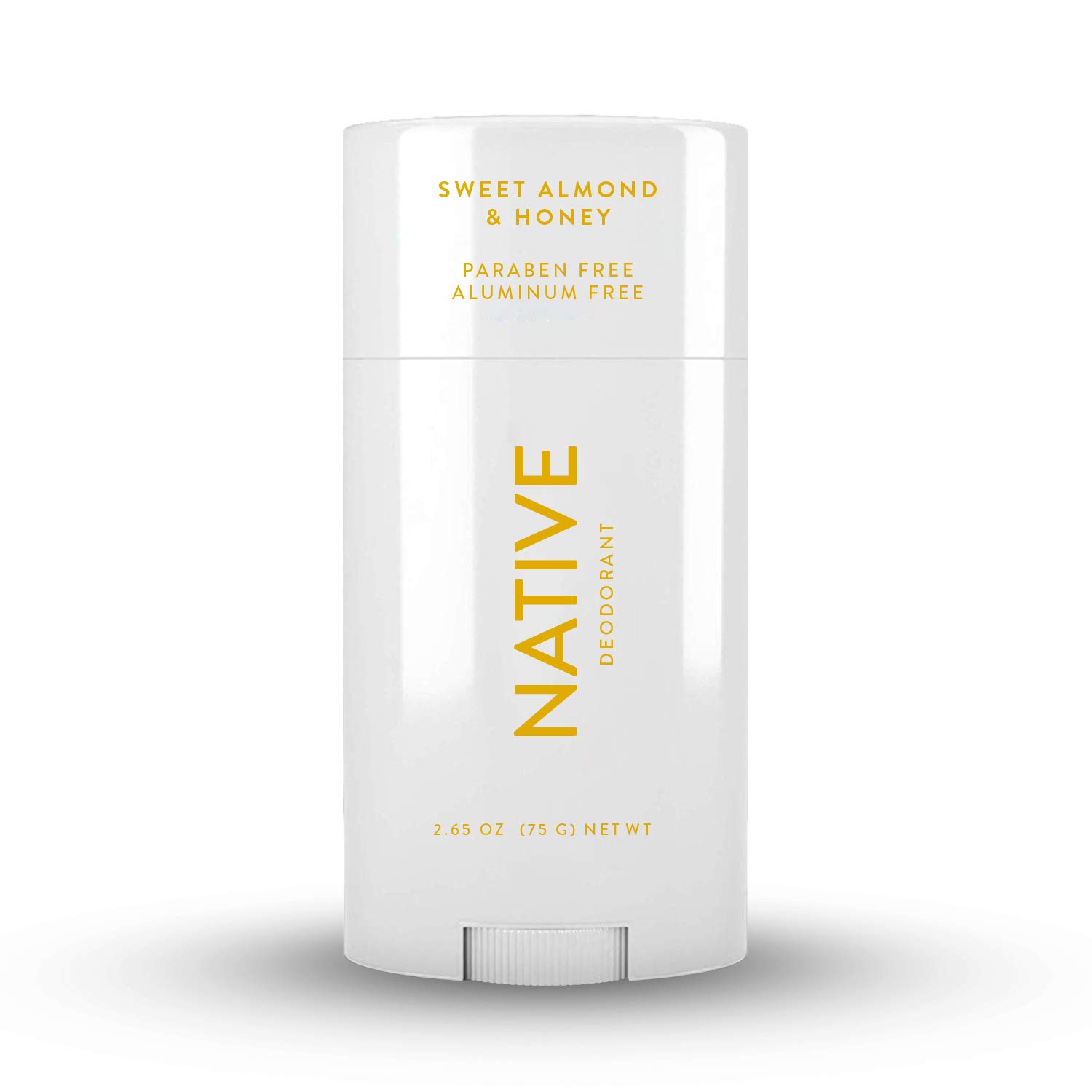 Native Deodorant - Natural Deodorant for Women and Men - Vegan, Gluten Free, Cruelty Free - Aluminum Free, Free of Parabens & Sulfates - Sweet Almond & Honey