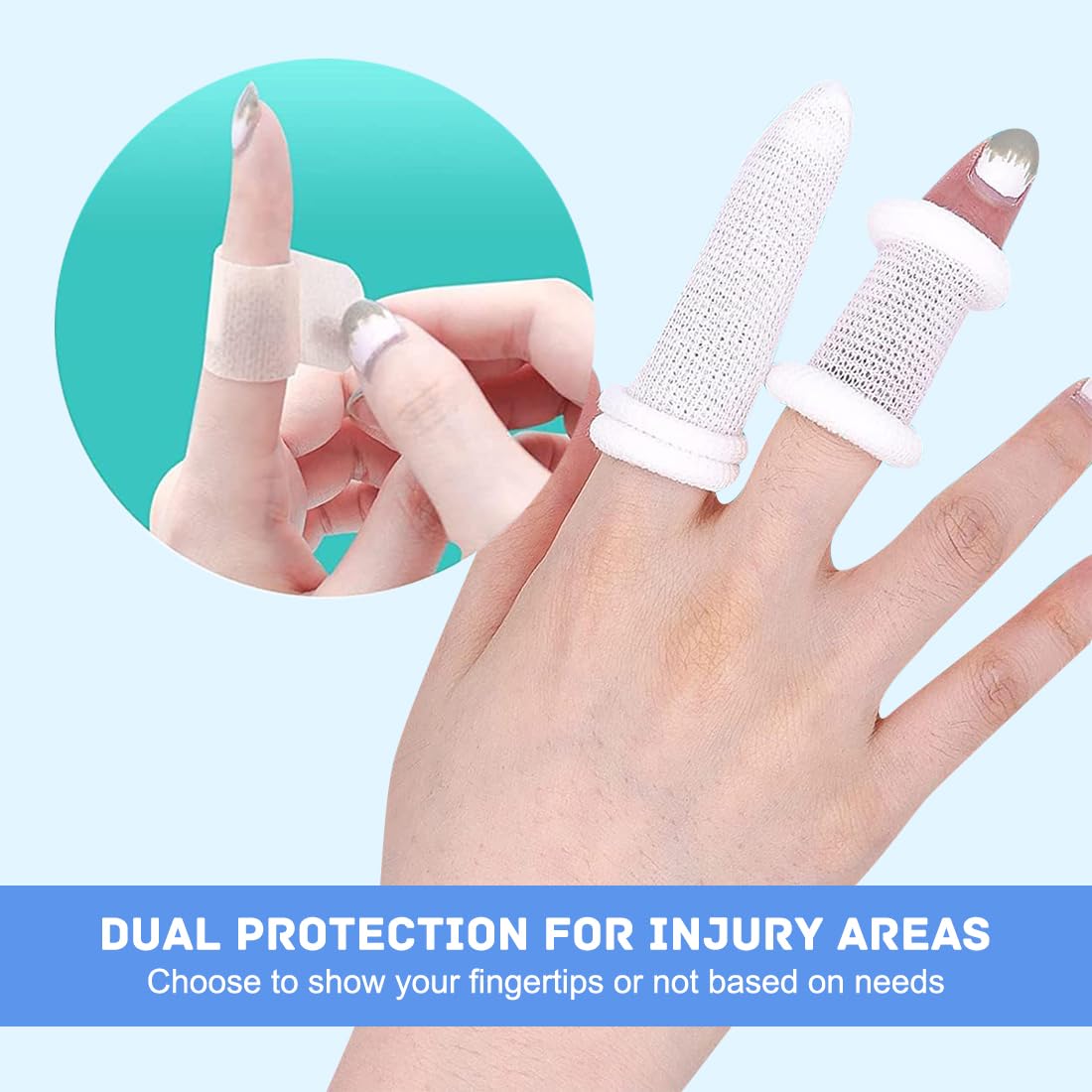 Doigt De Protection Pour Jardin 32 Pansements Doigts EUDUQ - Respirants, Élastiques - Protection Pour Blessures, Callosités Pansement Doigt Main Doigt De Protection Pour Jardin 32 Pansements Doigts EUDUQ - Respirants, Élastiques - Protection Pour Blessures, Callosités Pansement Doigt Main
