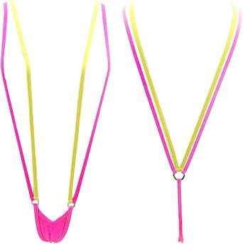 SHERRYLO Slingshot Bikini for Women Topless G String Bottom Extreme Suspender Sling Micro Bikinis