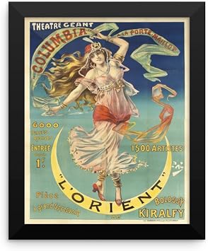 Vintage Poster - LOrient 0686 - Premium Luster Photo Paper Framed Poster 8x10