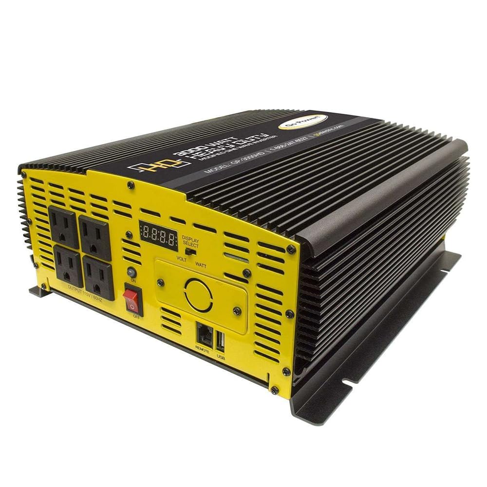 Go Power 80178 Gp-3000hd: 3000 Watt Modified Sine