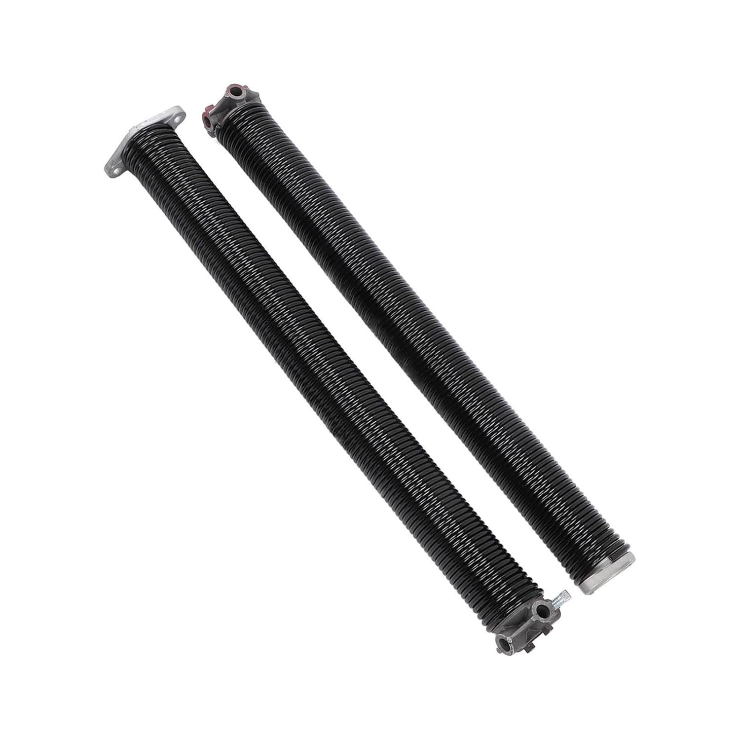 Garage Door Torsion Springs, Pair of 2, Steel and Aluminum, Replacement Spring Coil and Cone, 218x2x23, with 2 Gloves