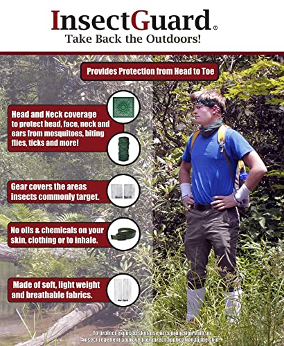 Insectguard - Permethrin Treated Tick & Mosquitoes Insect Repellent Fabric Belt (Black) One Size Fits All! #TOP6