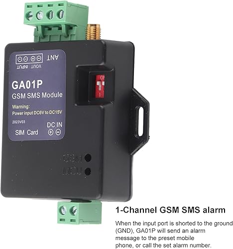 Miniatura 4 de GSM Mini Alerta de falla de energía remota inteligente SMS llamada alarma seguridad para el sistema de oficina en casa