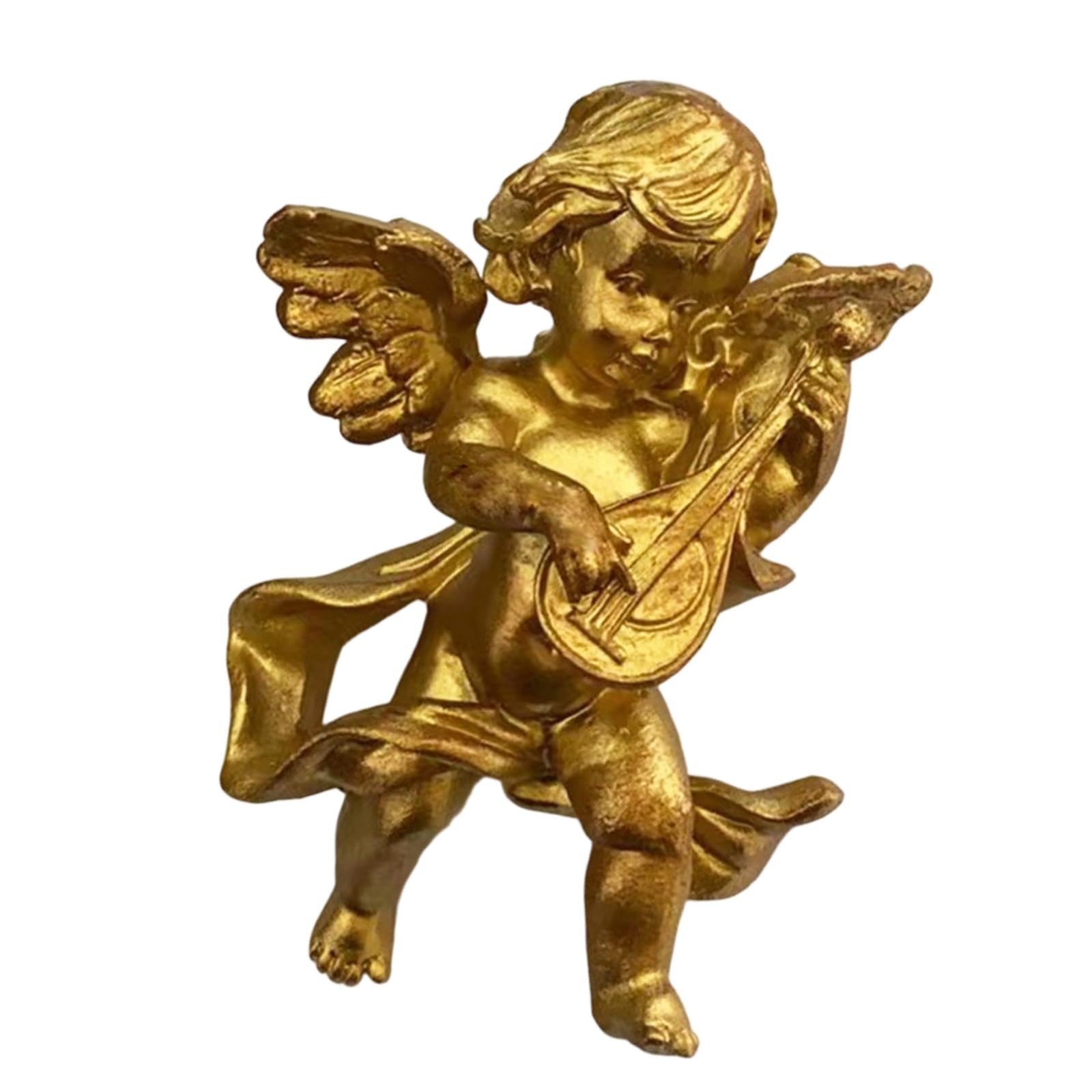 Msioytog Patron Statue Wall Sculpture Troubled Rosin Workmanship Permanent Substance for Telecommute Deck Rosin Painting Deck