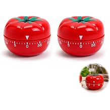 2 PCS Pomodoro Timer, Portable Fruit Timer