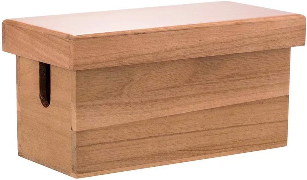Wooden Cable Management Storage Container Box