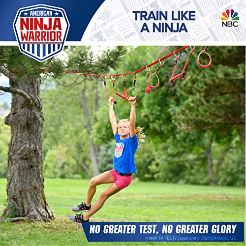 American Ninja Warrior Ninjaline 34 Feet Outdoor Fun Toy By B4 Adventure (114) (Anw.114) #TOP1