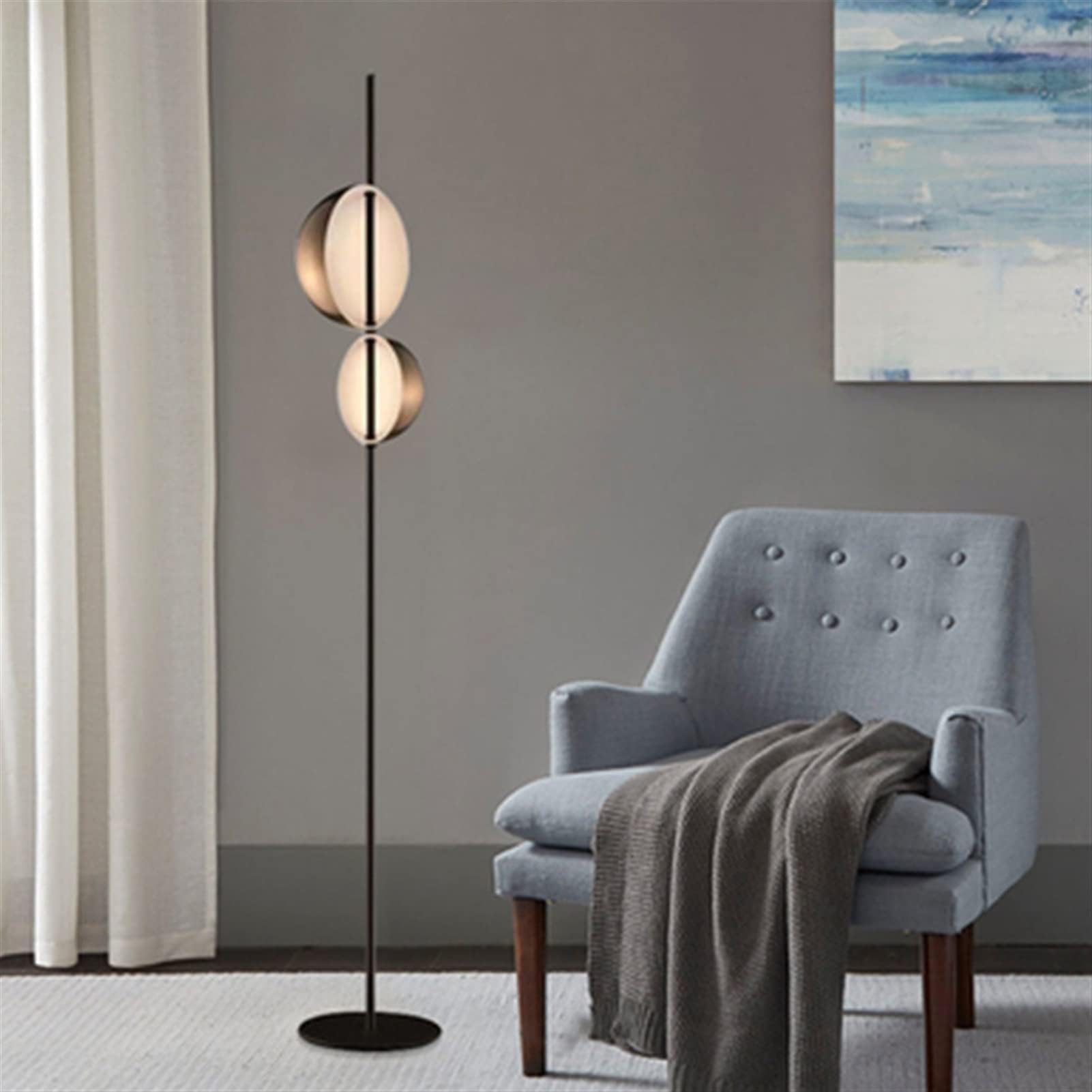 TTDGYYXW Lampada da Minimalista - Illuminazione di personalità Creativa per Soggiorno, Camera da Letto e Studio - Elegante Lampada da in Metallo per l'arredamento della casa