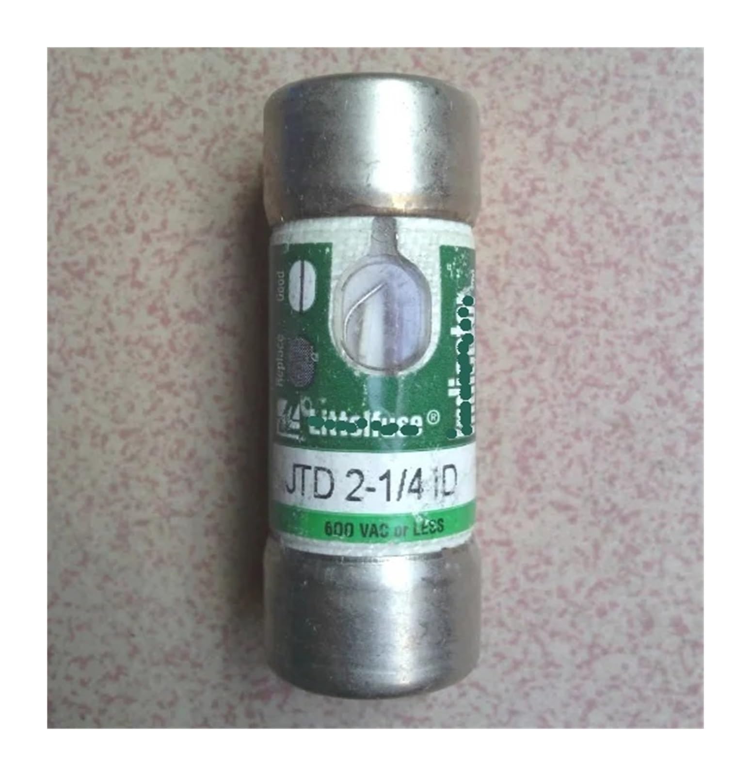 Fusible JTD 2-1/4 ID 2,25 A temporisé basse tension pour la protection de circuits électriques