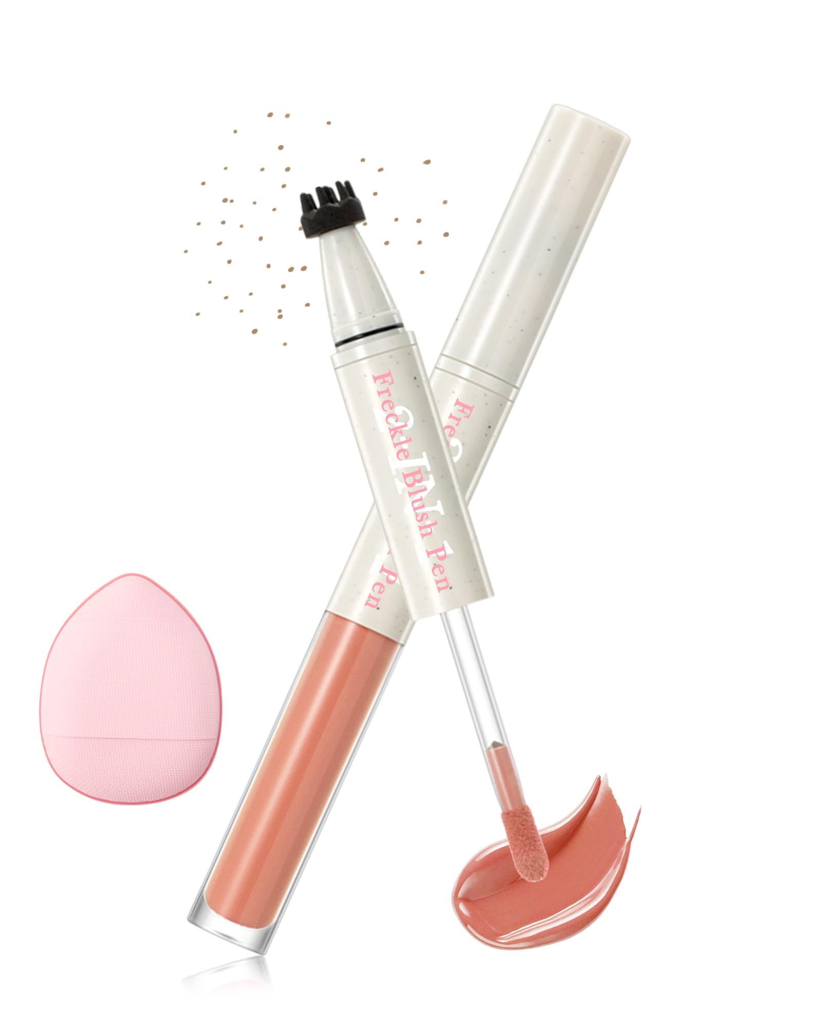 Erinde Sommersprossen & Rouge Set - Wasserfester Make-up Für Natürlichen Sunkissed Look