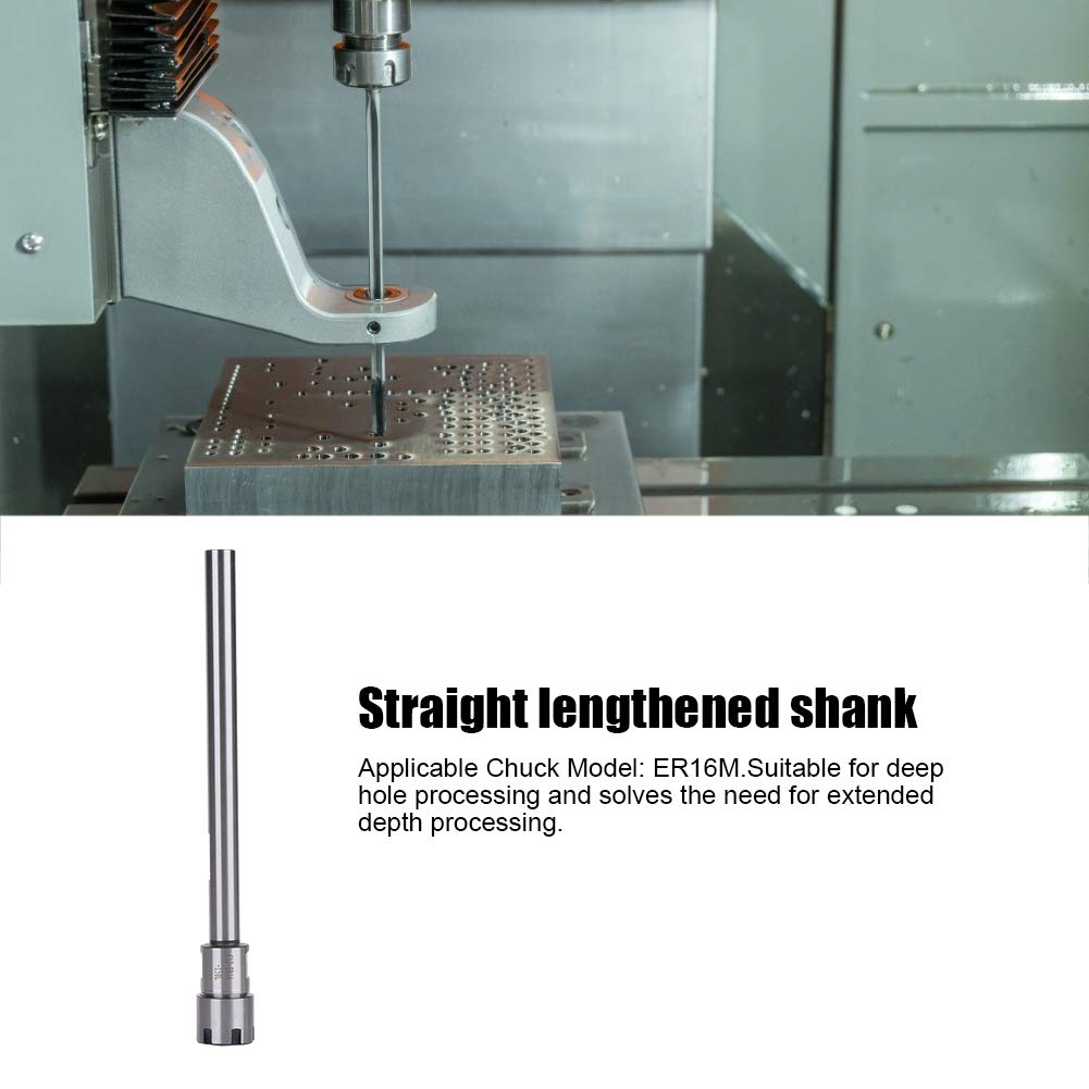 Spannzangenhalter Er16m-150L 5,9 Zoll Schaftlänge Cnc-Fräshalter Für Verlängerungsdrehmaschine (C12)