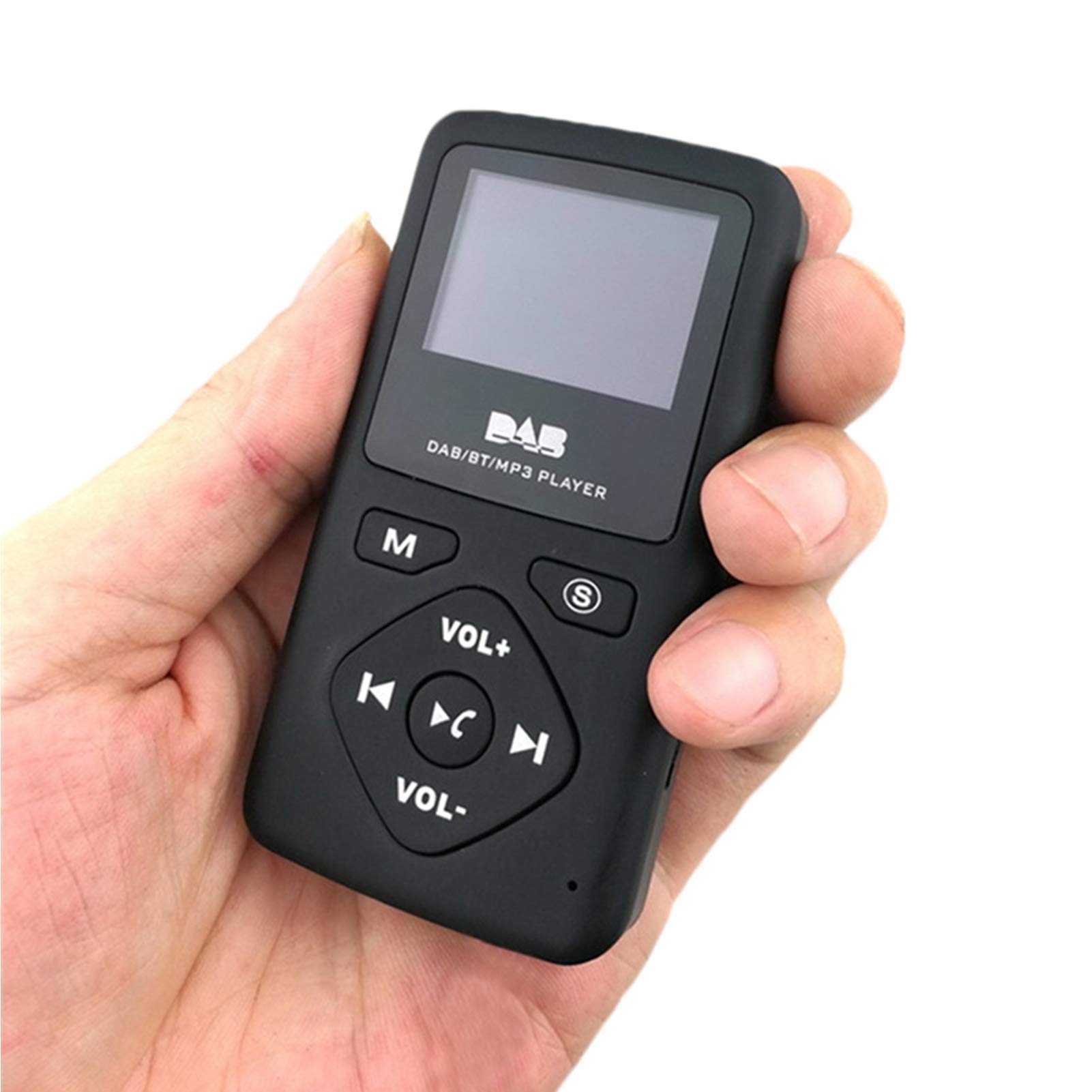 Chengstore Rechargeable personal digital DAB/FM radio with Bluetooth MP3 player/music that can synchronize phone/car radio