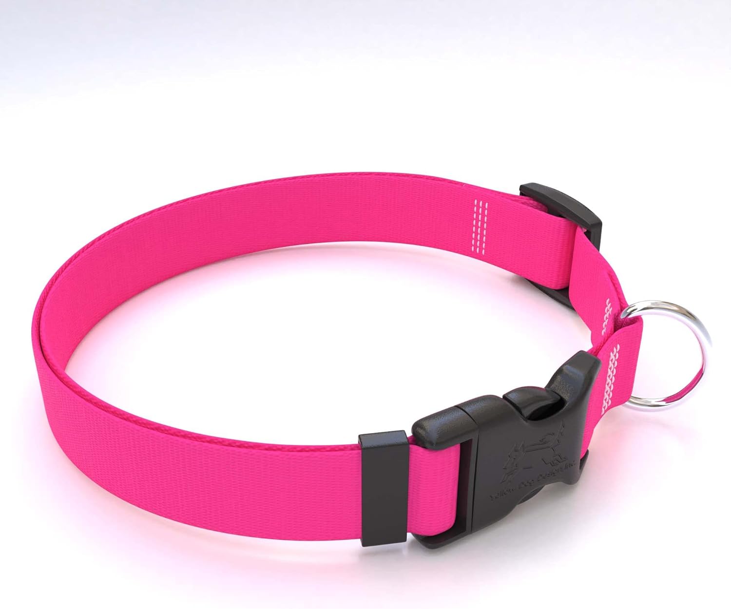 Yellow Dog Design Standard Easy-Snap Collar, Solid Gray, Large 18" - 28"