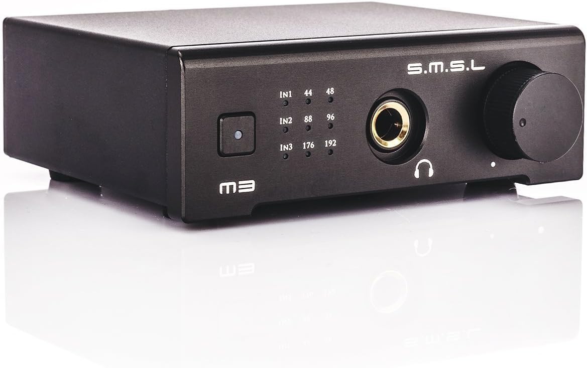 SMSL Audio M3 USB Powered Audio Decoder, Black