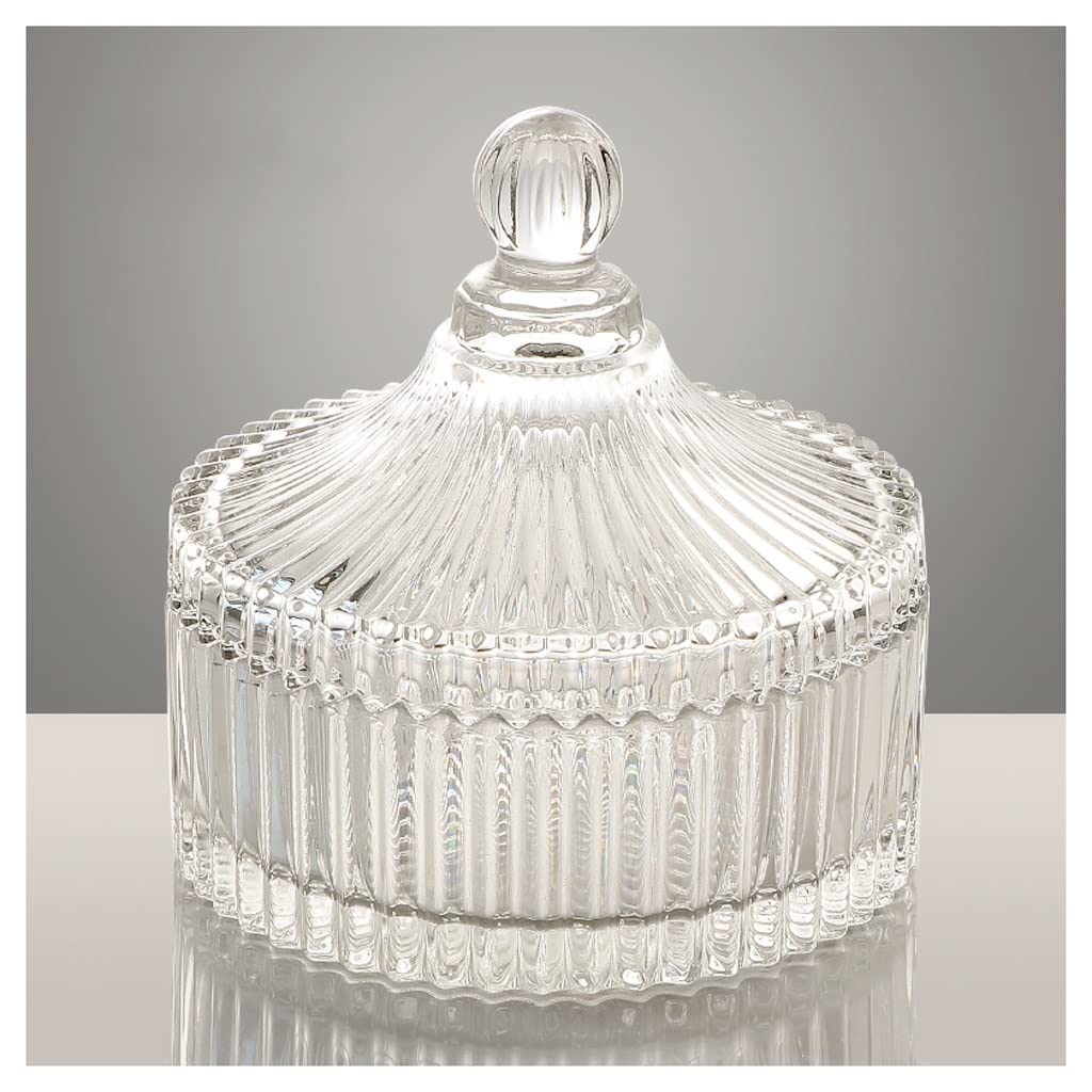 YDYDTTKD Schmuckkästchen-Organizer, Schmucketui, Reise-Schmuckkästchen, Glas-Schmuck-Organizer, Kleiner Schmuck-Aufbewahrungskoffer, Ringe, Ohrringe, tragbarer Schmuckkoffer, Geschenk für Mädchen und