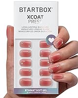 Vista 20 de BTArtbox Uñas Postizas Blancas Cortas a Presión - Uñas Postizas de Gel Suave en Forma de Almendra, Uñas Blancas con Pegamento para Uñas, Uñas