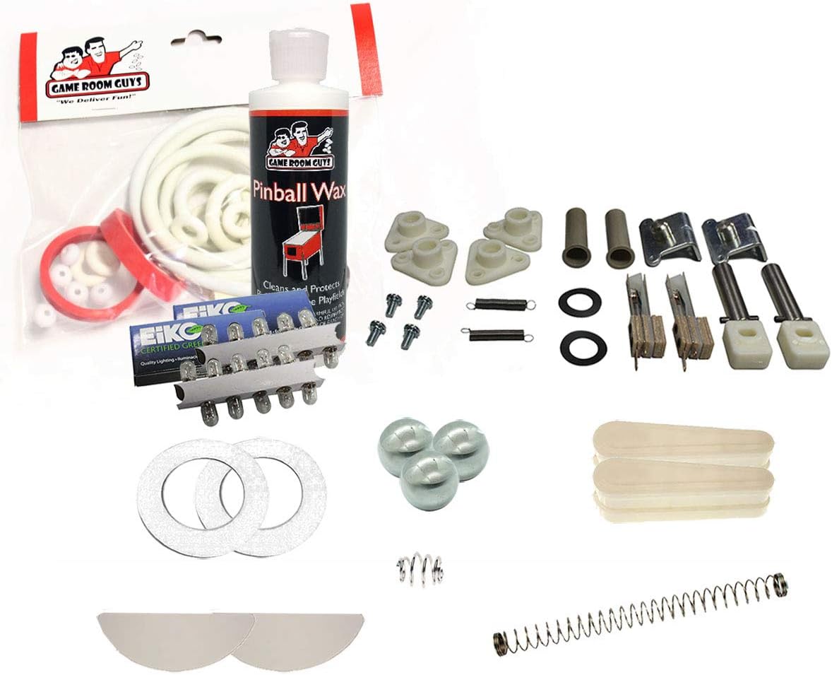 Game Room Guys 1978 Gottlieb Charlie's Angels Pinball White Premium Maintenance Kit