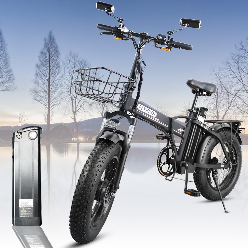Amazon | 2024年最新型 電動バイク 原付 公道可 電動折り畳み自転車 