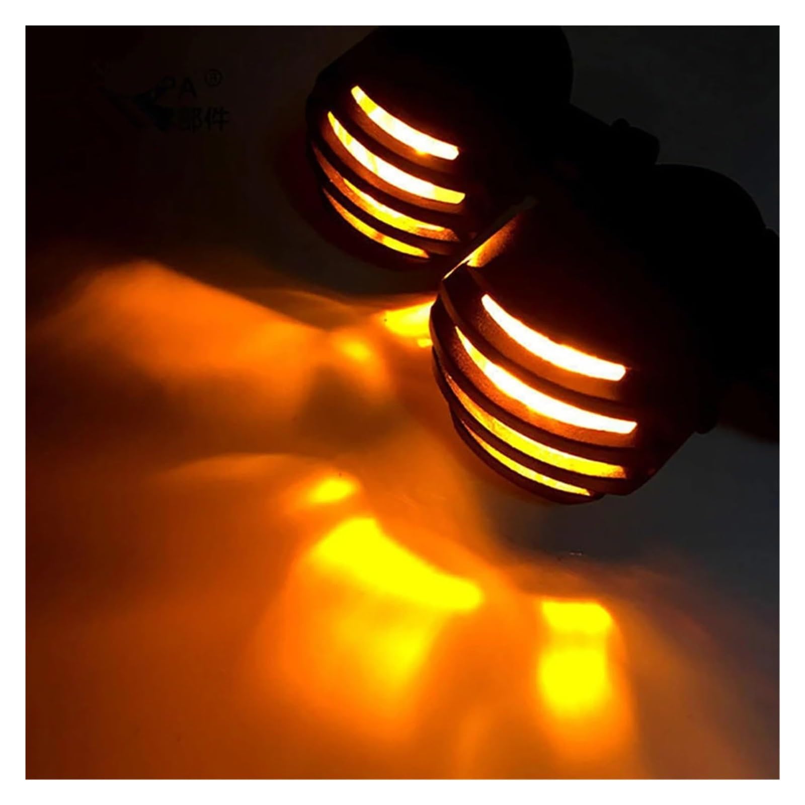 12 V Motocicleta Intermitente Luz Indicadora Intermitentes Tipo Bala Ámbar Bombilla Luces intermitentes moto indicadores
